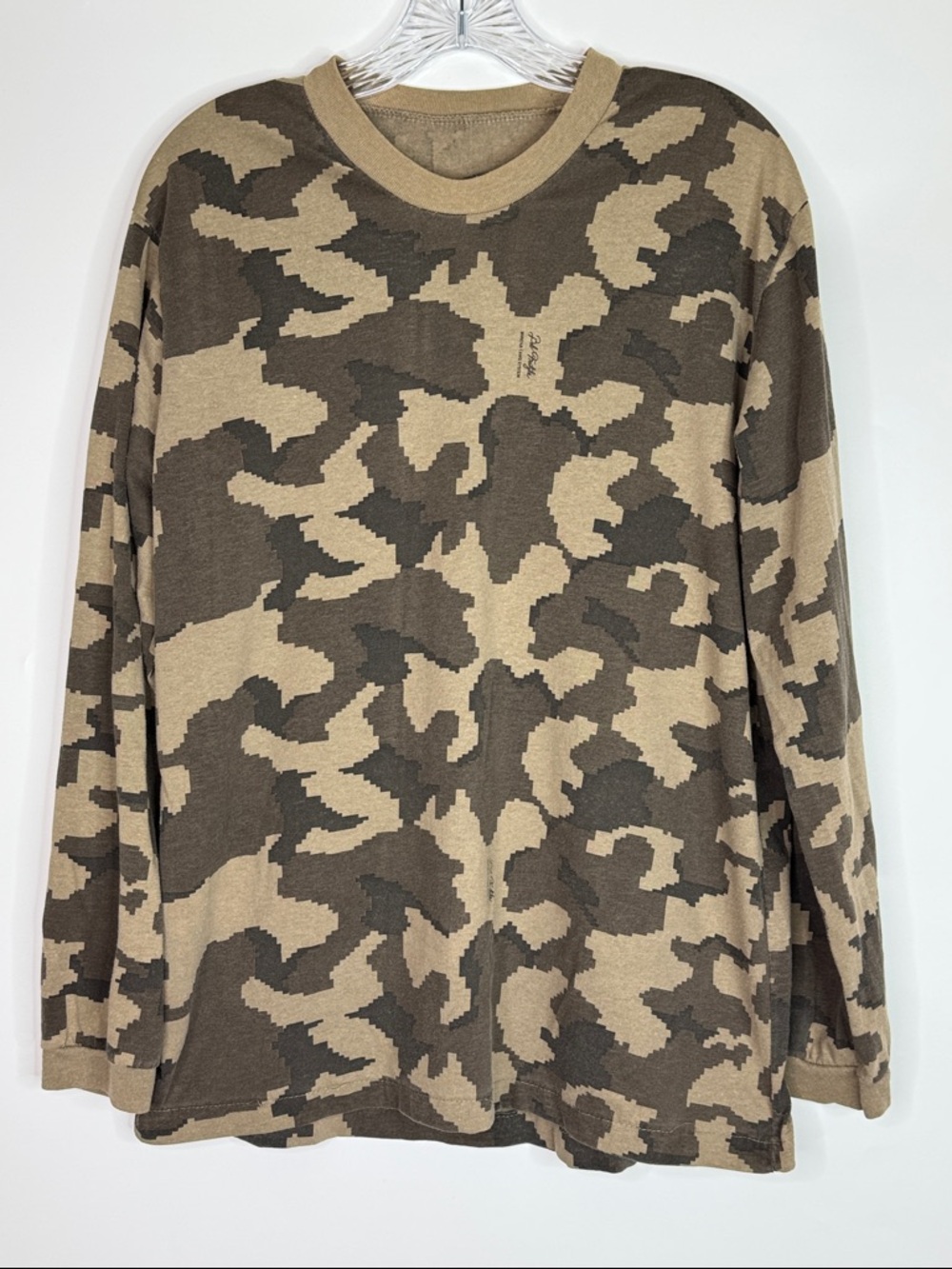 Vintage Bob Fratzke Winona Camo System Long Sleeve Camo Shirt Large
